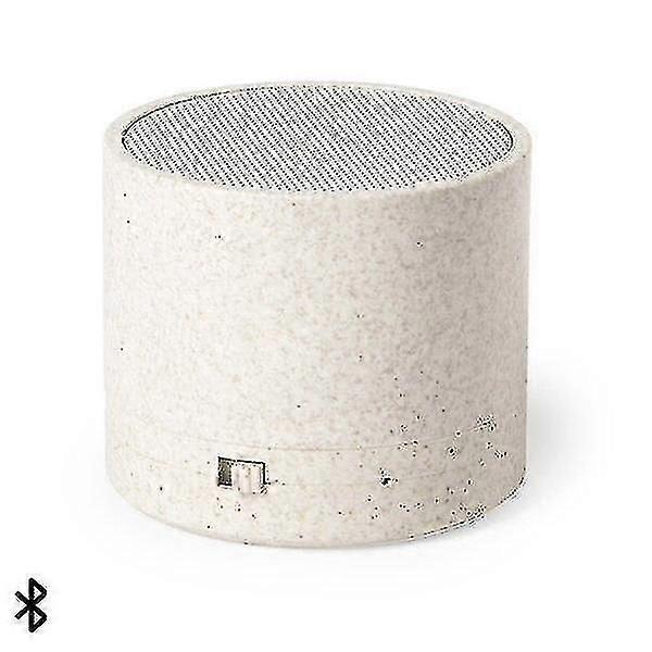 Bluetooth Speakers 3w 146540 Wheat Straw Abs/natural