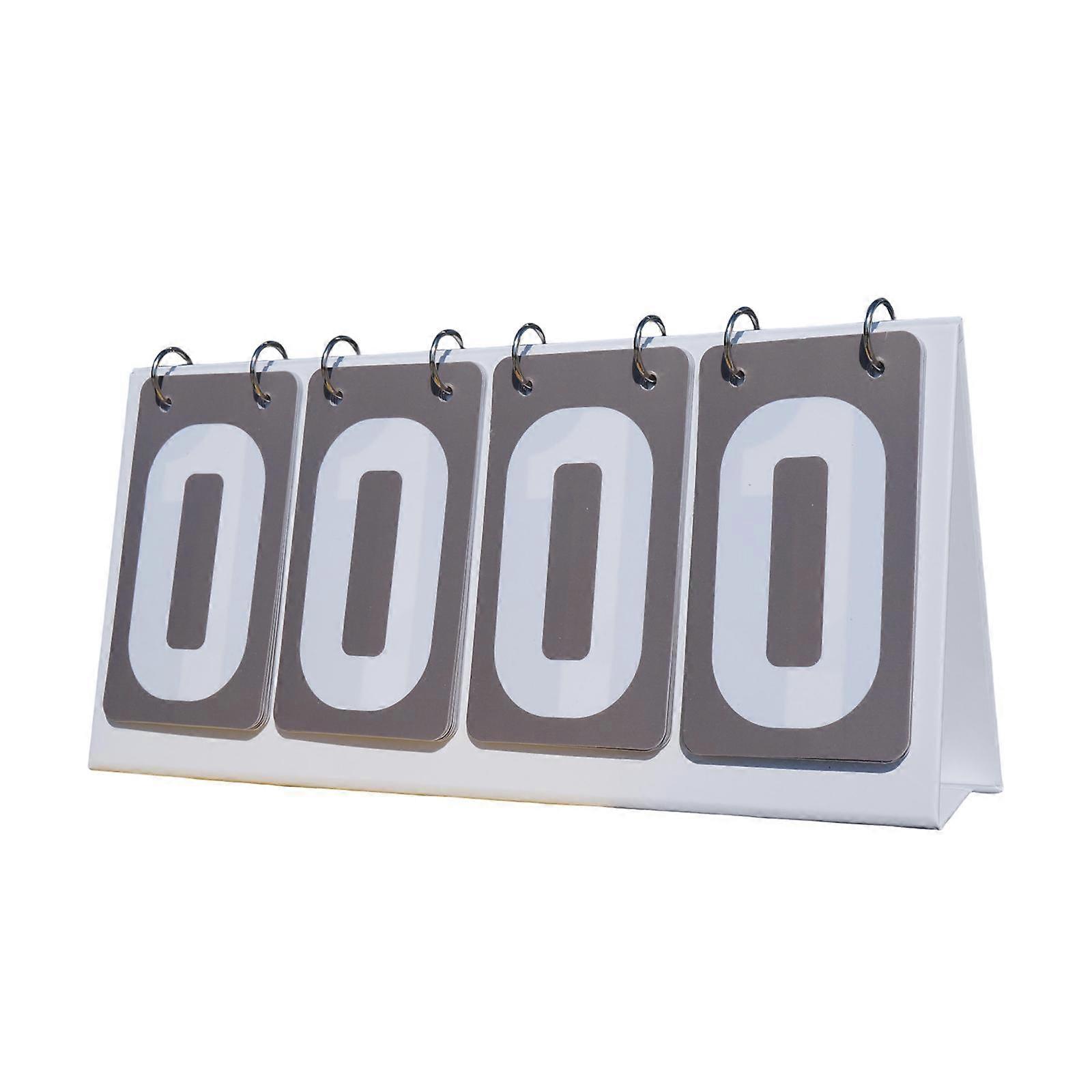 Tableau d’affichage sportif Flip Number Tableau d’affichage Compétition Scorekeeper Compteur de scores