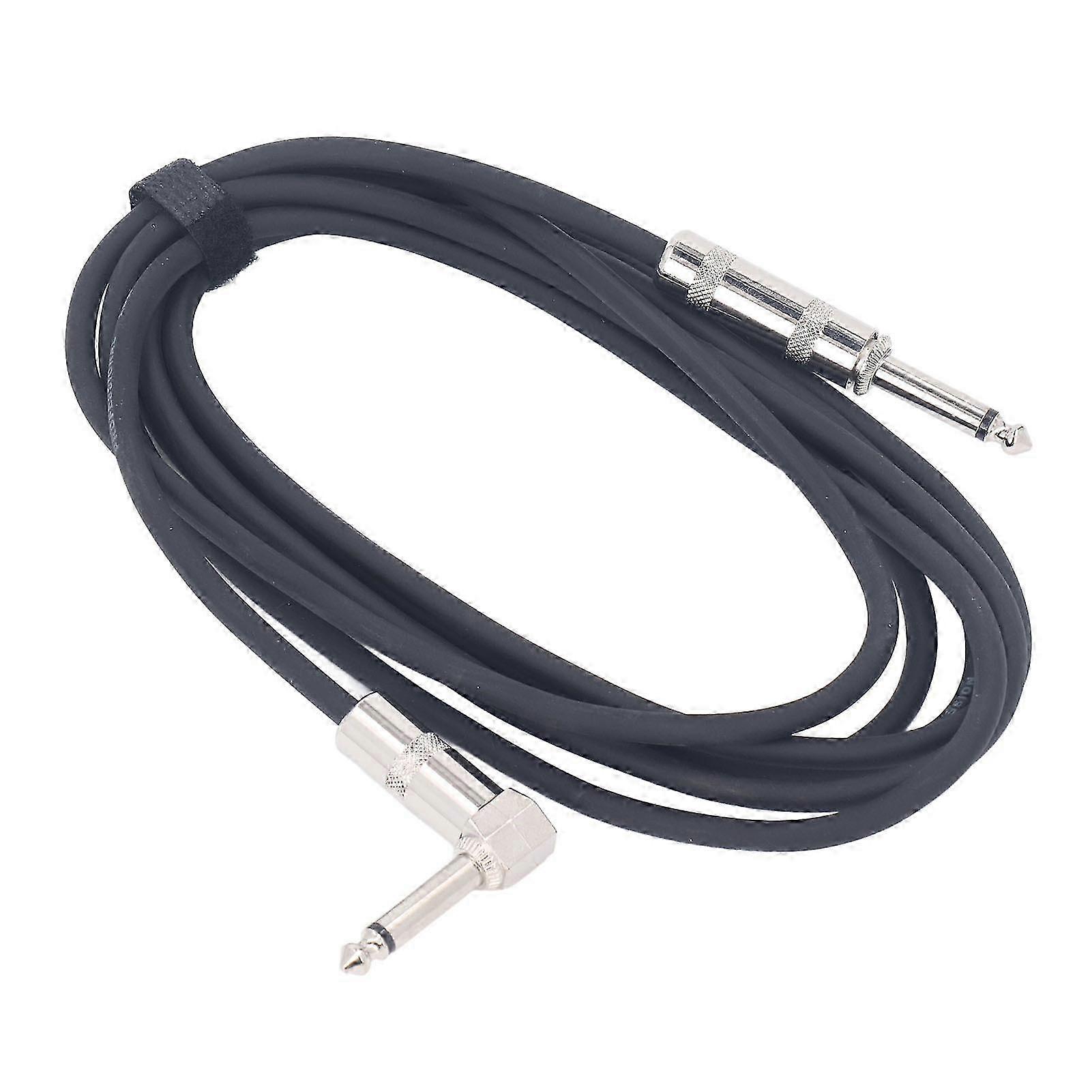 6.35mmエレキギターケーブルハイファイノイズ抑制干渉防止オーディオ接続コードf74