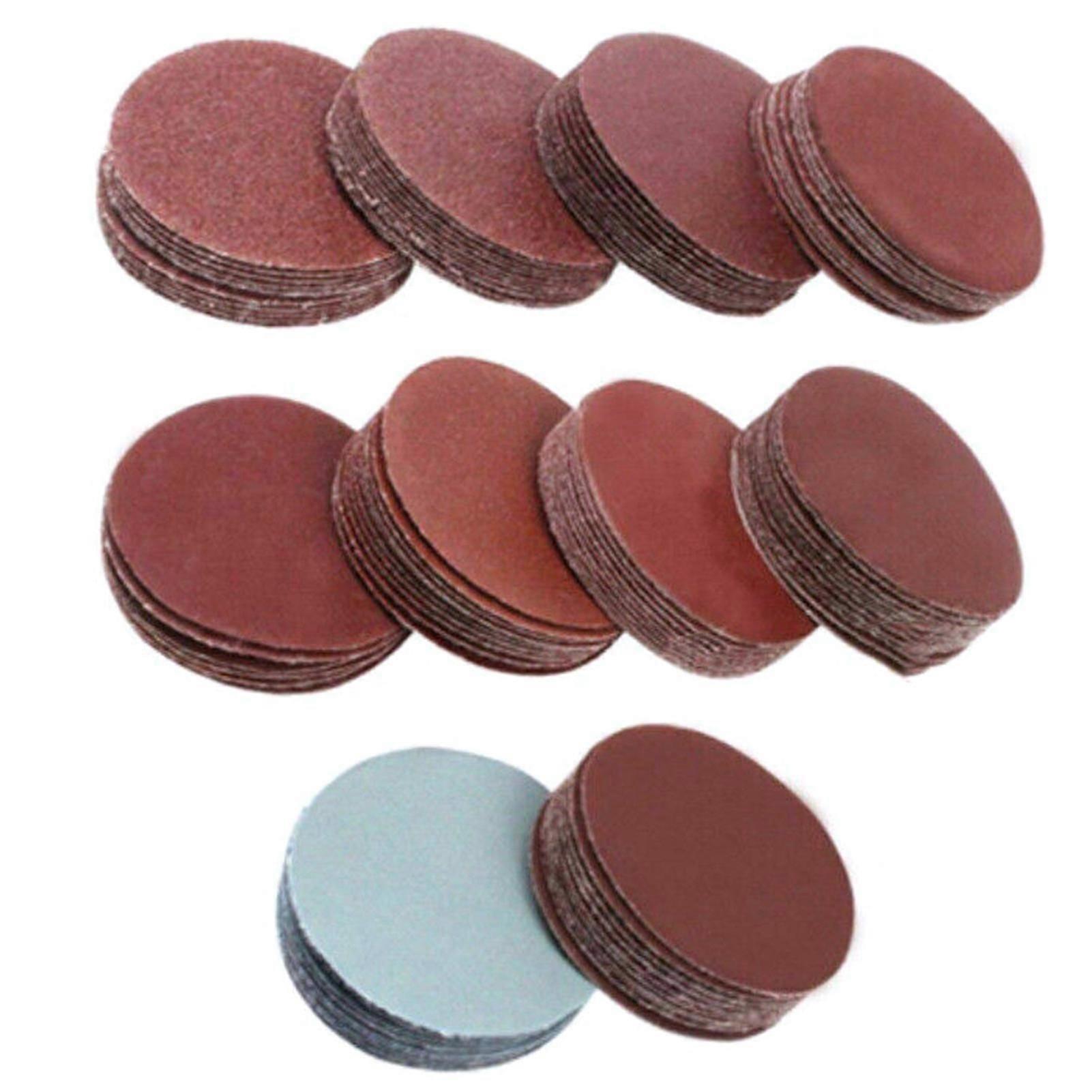 High-quality 100pcs High Performance Sanding Disc Grit Rust Paint Removal Sand Paper