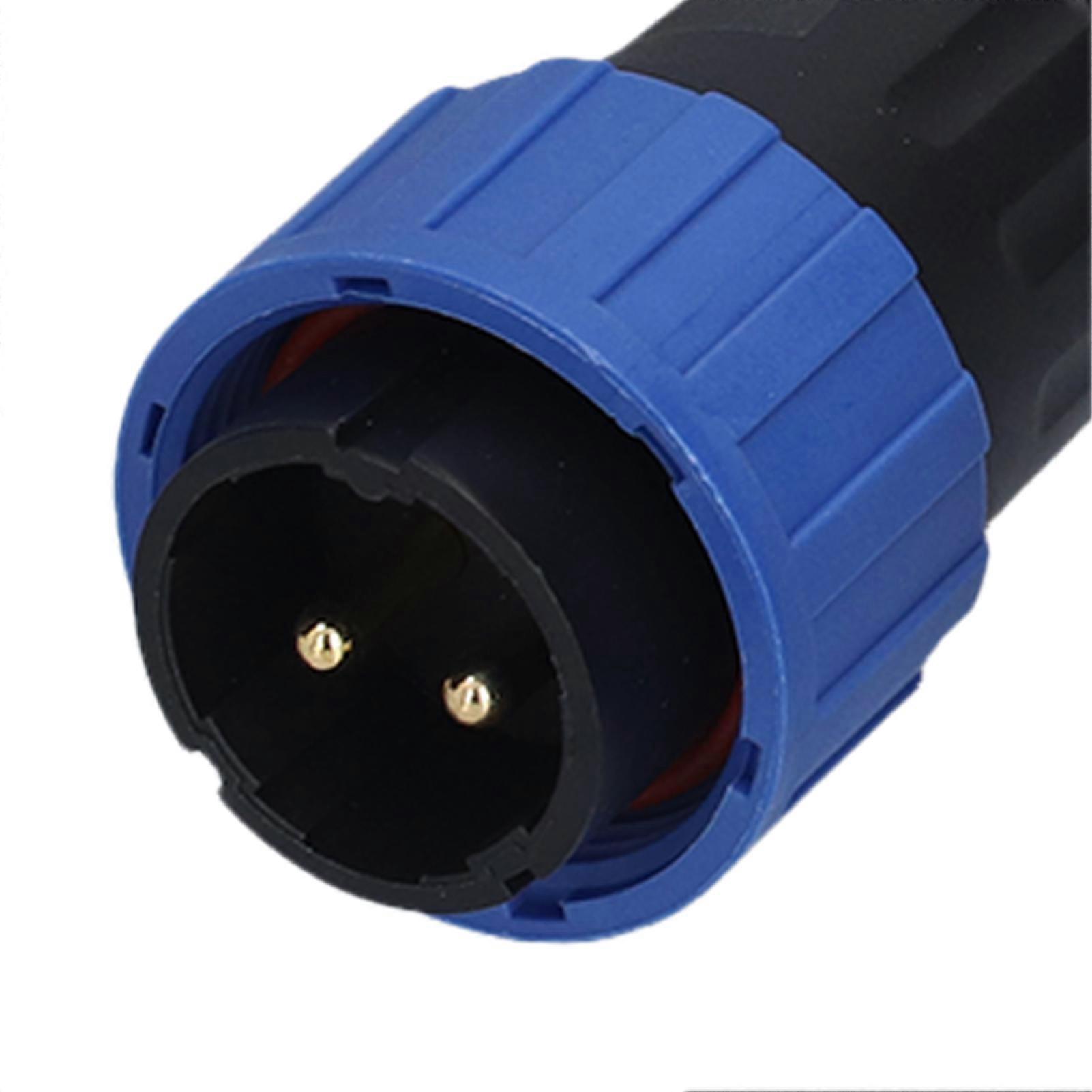 Waterproof Connector Back Nut IP68 Aviation Power Socket 250V for Cable ...