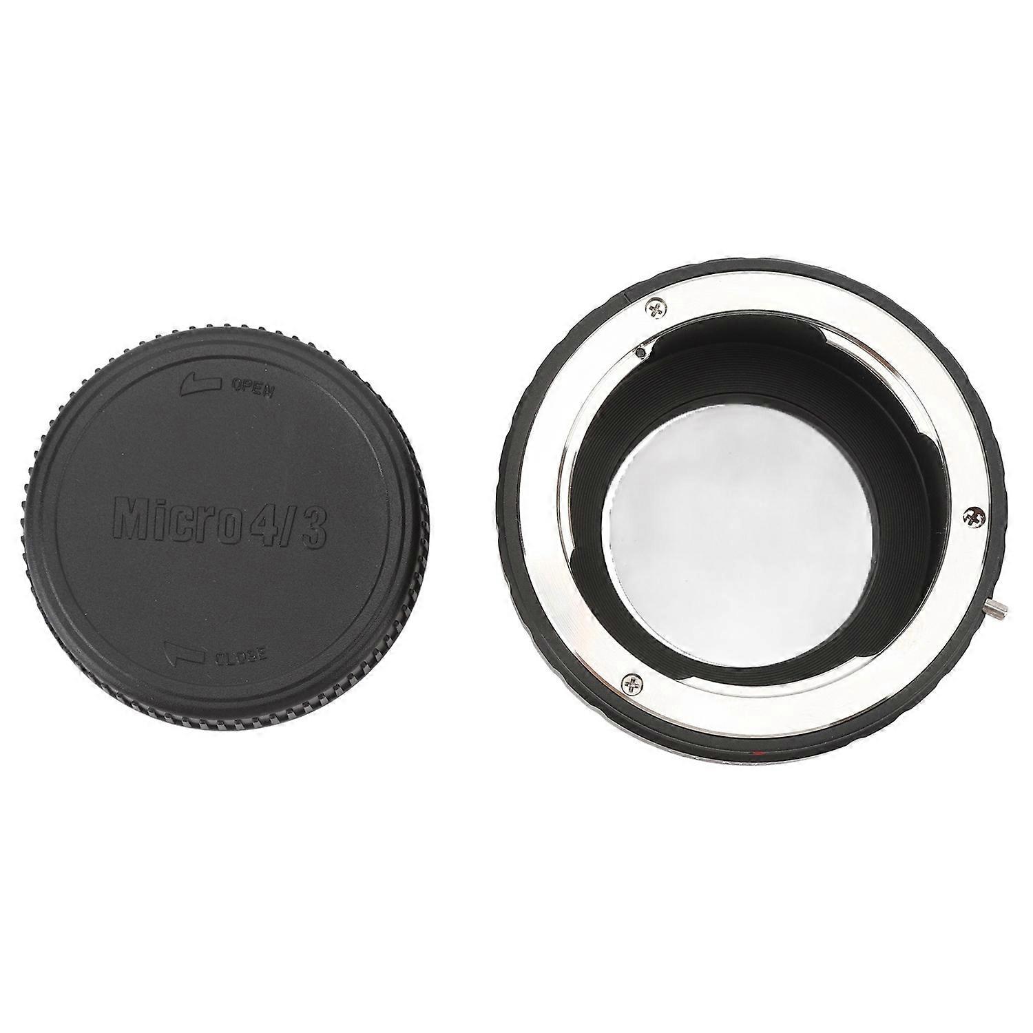Lens Mount Adapter High Accuracy Lens Converter Ring with M4/3 Lens Rear Cover for Contax CY to M4/3