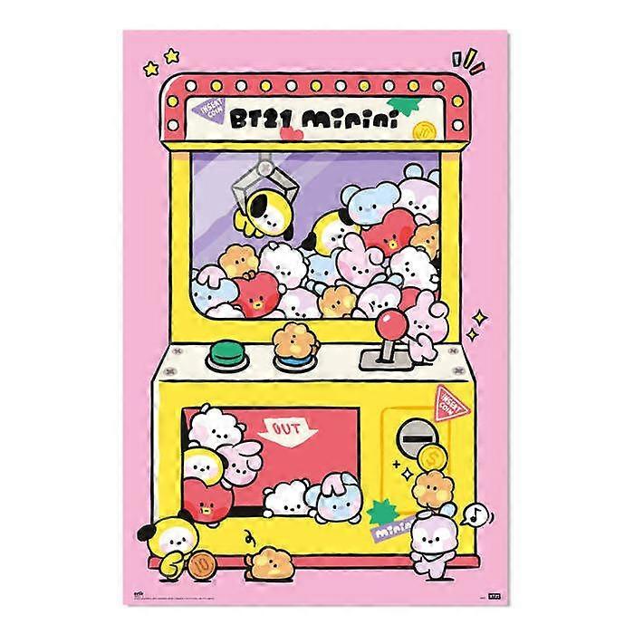 Bt21 Arcade Machine Poster