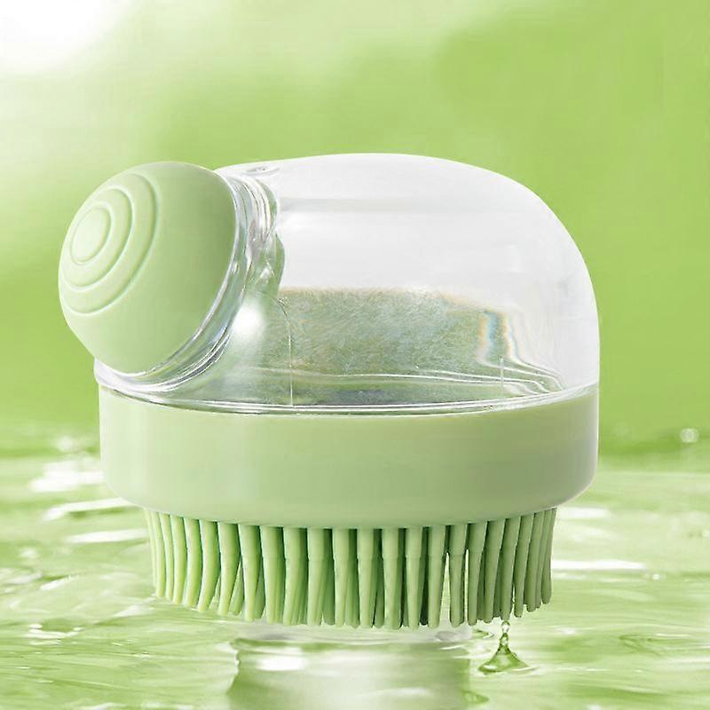 Simplicity Massage For Grooming Pet Bath Brush 1pc Dispenser Gentle cat With Shampoo dog And Cleaning Fur And Hair Soft Silicone