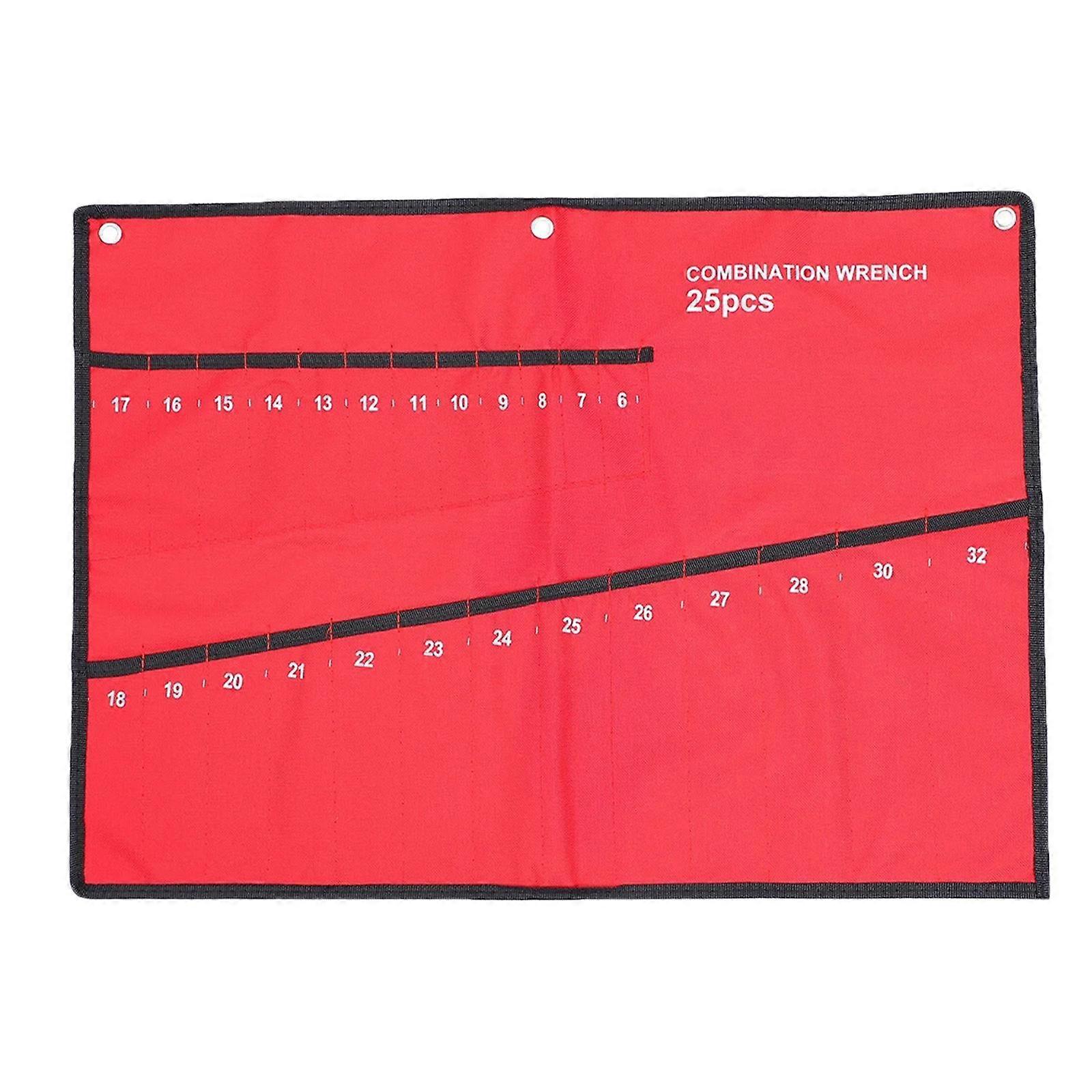 Wrench Bag Portable Roll Tools Storage Bag,Multifunctional Tool Bag,Oxford Cloth