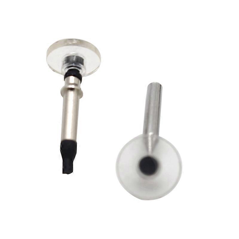 10PCS Stylus Pen Transparent Disc Capacitive Screen Touch Tip Drawing