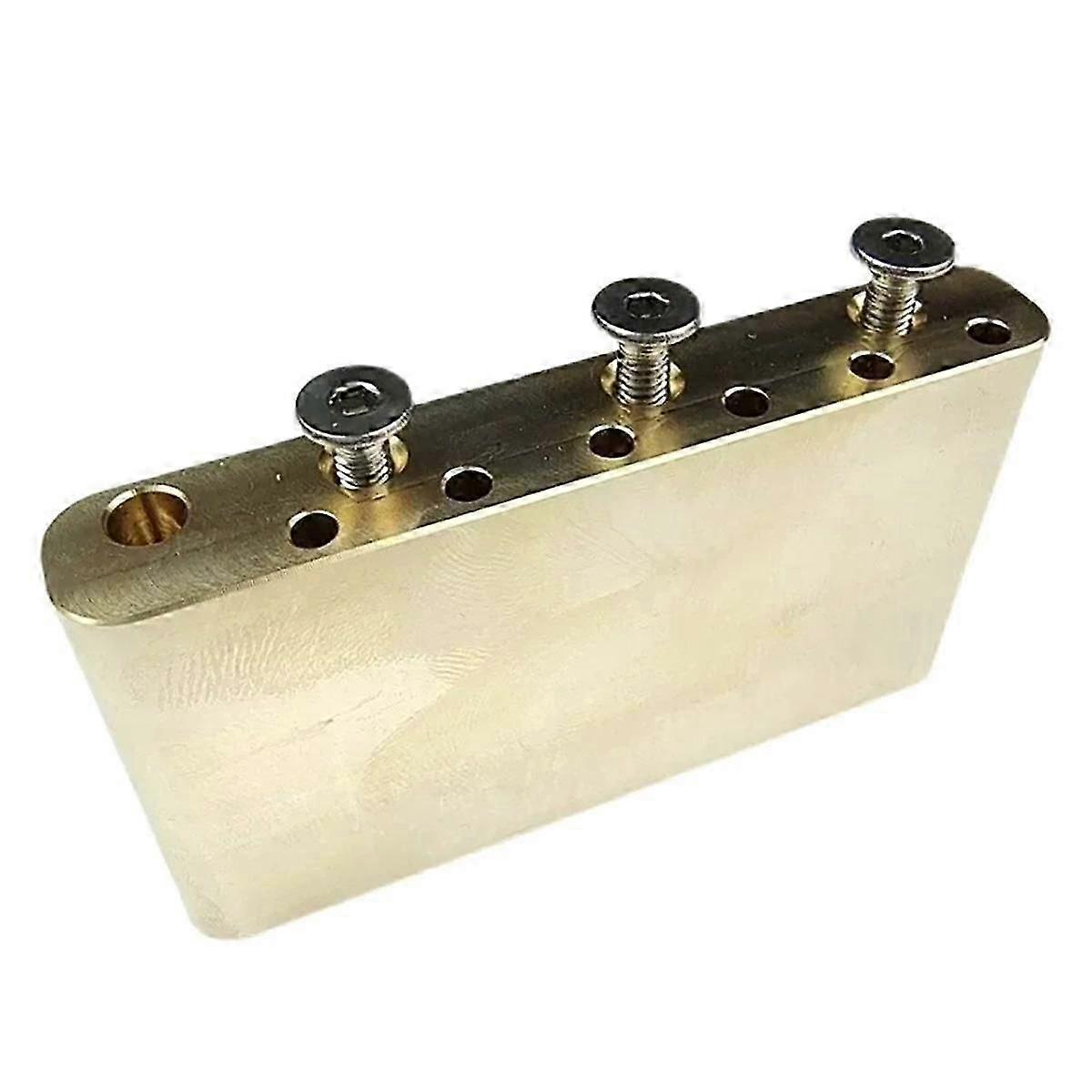 Profession E-Gitarre Base Zubehör Brass Block kompatibel mit E-Gitarre Tremolo System Bridge Große Verbesserung