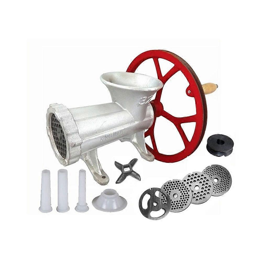Kinghoff cast iron meat grinder with wheel KH1432