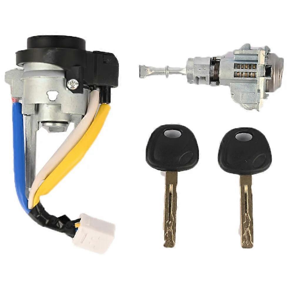 Car Ignition Lock Cylinder Switch W/ 2 Keys for 2013-2017