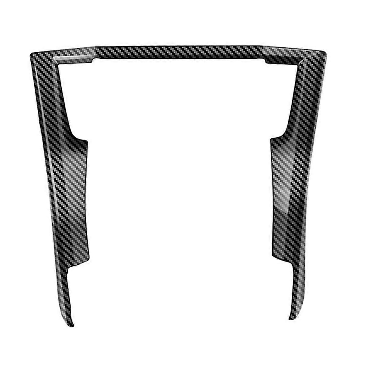 For Vellfire 30 Series 16-23 Central Control Trim Frame Carbon Fiber