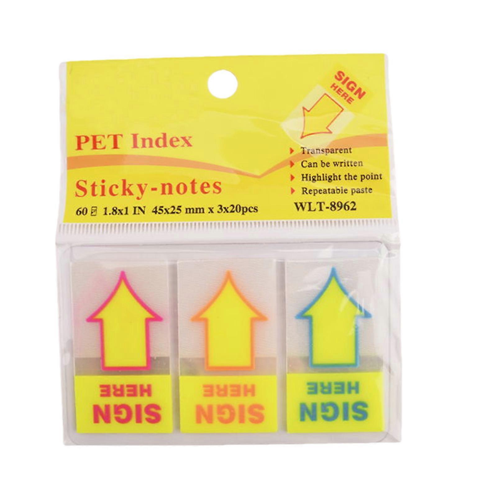 100 Stück hier unterschreiben Tabs Pfeile Flaggen Hier unterschreiben Tabs Hier unterschreiben Haftnotizen Einfach zu posten Büro Schulmaterial für Papier
