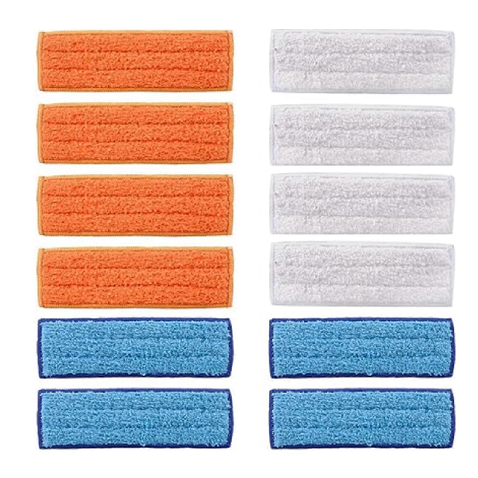 6/12 Pieces Sweeping Robot Mop Cloth Sweeping Robot Replacement Cloths Mopping Pads Cloth Material for Braava Jet