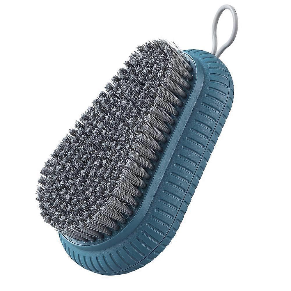 Rubbing Brush for Clothes and Shoes, Soft Bristles, Ergonomic Grip, Ideal for Laundry and House Cleaning