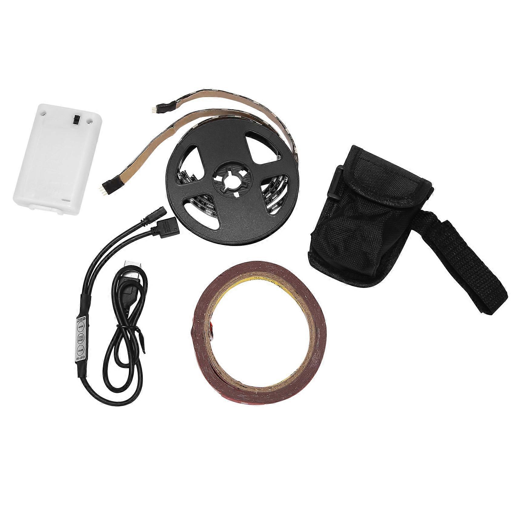 Waterproof Electric Scooter Foldable LED Strip Lights for Skateboard, Scooter, Party Decoration for