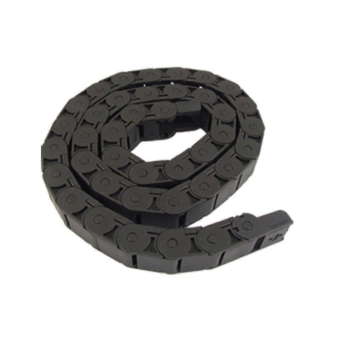 15 x 15mm Black Plastic Towline Cable Drag Chain Model 54A AF1 160 CCA 051 for Robotics and Automation