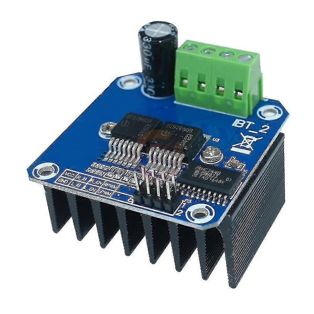 Double Bts7960b 43a Motor Driver High Power Module For Arduino