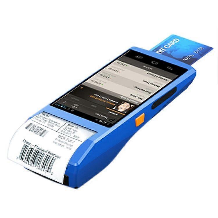PDA-5501 Multi-function 5.5 inch IPS Screen IP65 Protection All-in-one Intelligent Terminal, Built-in Thermal Line Printer & MIC & Speaker, Support Wi