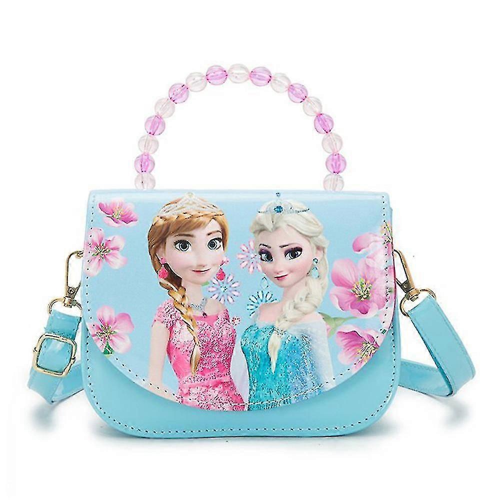 Kids Girls Frozen Elsa Anna Sophia Princess Print Bag Mini Handbag Shoulder Bag