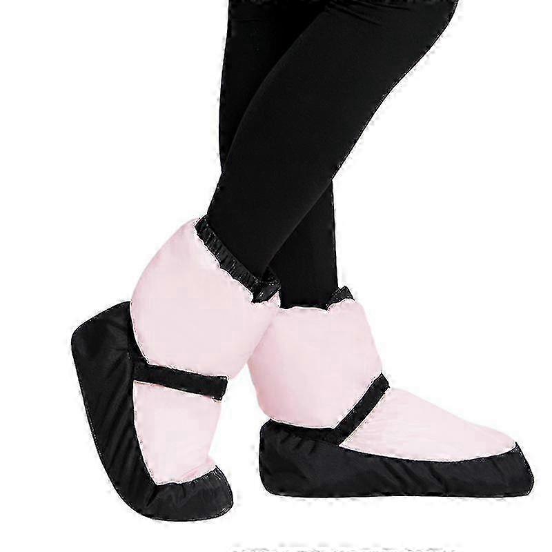 Bottes de danse pour femmes style ballet avec rembourrage en coton