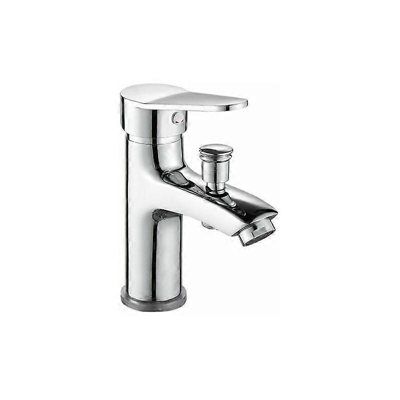 Miscelatore doccia caldo e freddo a doppio uso in lega e doccia