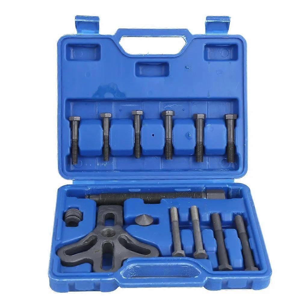 13Pcs Steering Wheel Puller Kit Remover For Harmonic Balancer Gear Pulley Car Repair Tool
