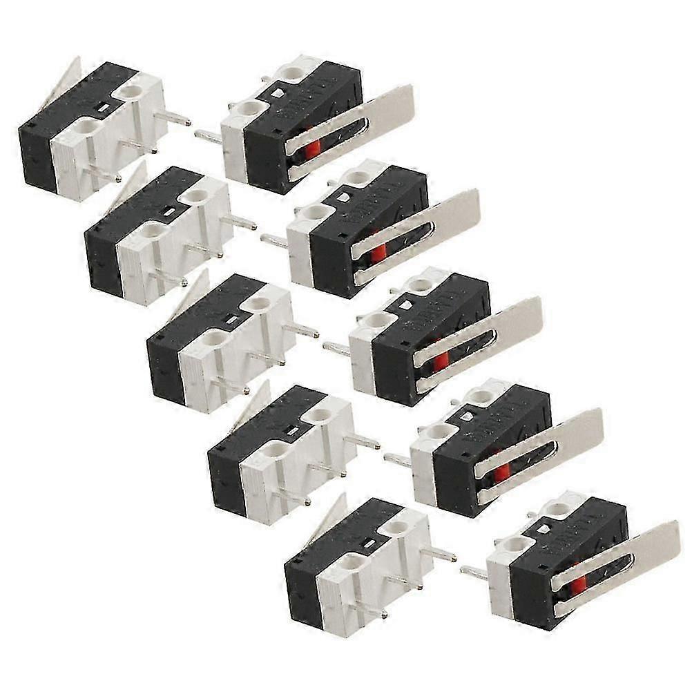 10 Stück Mikroschalter Mikroschalter Endschalter SPDT Mikroschalter Mikroschalter 2A 125V