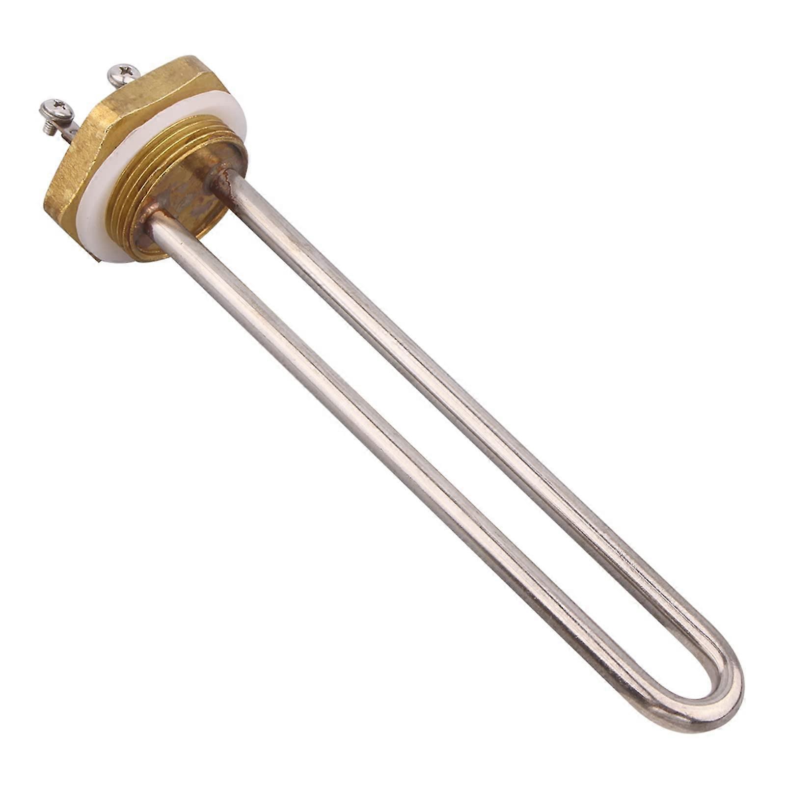 DN32 U Type Heater Heating Element Fit for Liquid 1.25Inch BSP Thread DC 12V 200W/300W Joyous(Heater only,12v 300w)