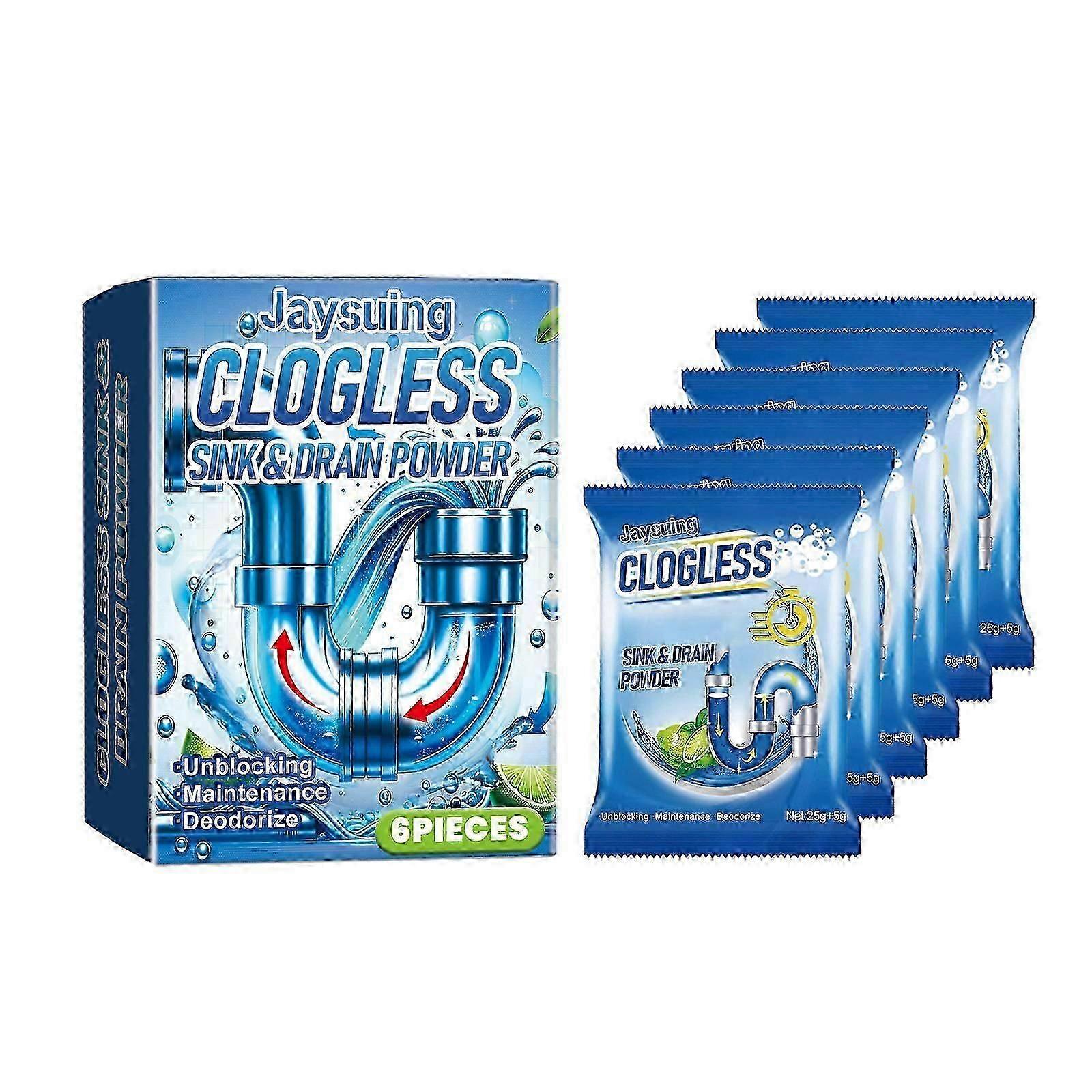 Pipeline Dredging Cleaning Powder To Dissolve And Dredging Sewage And Drain Grease Blocking Deodorant Powder