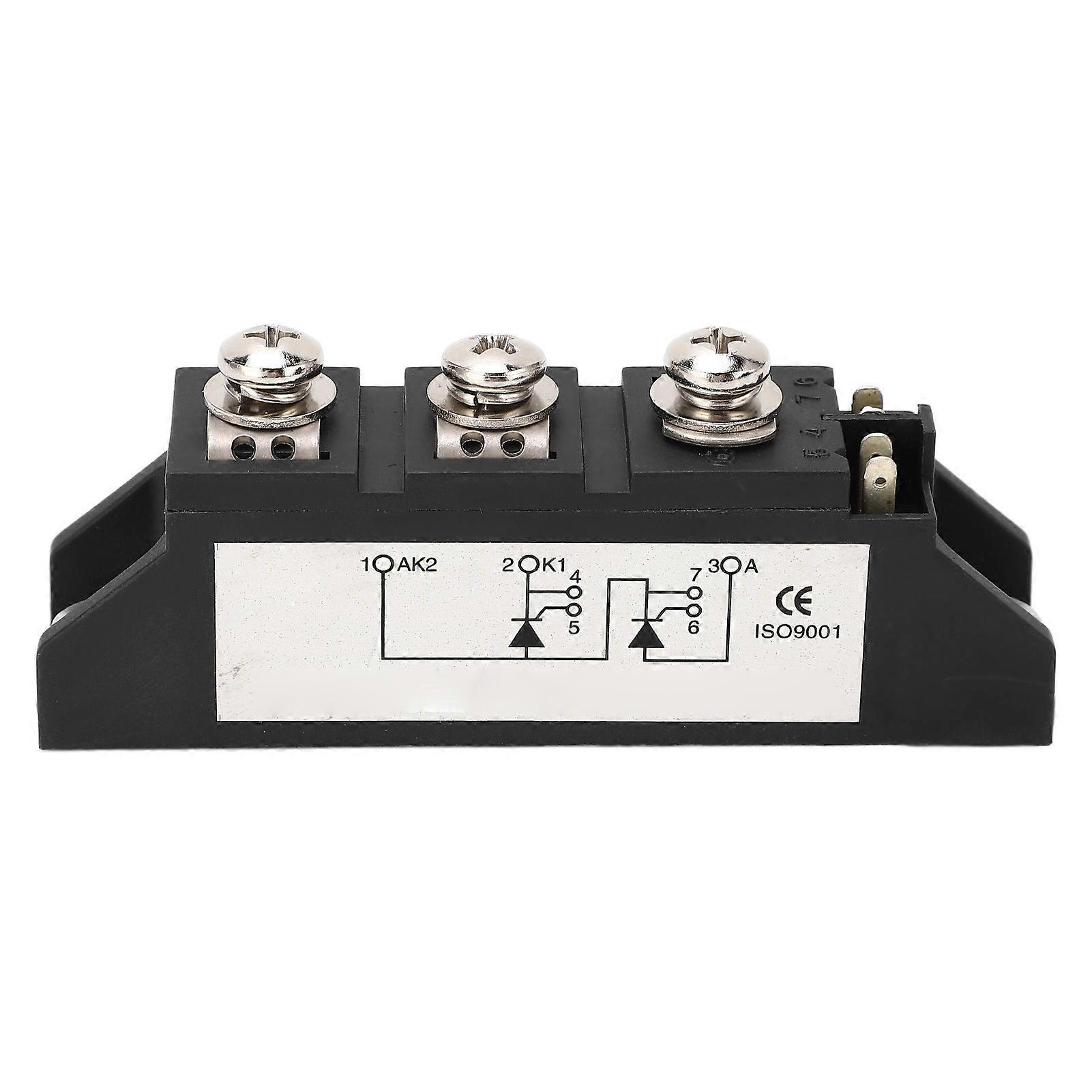 Rectifier Thyristor Low Noise ABS Red Copper Silicon Controlled Rectifier Diode Module 600‑2000V