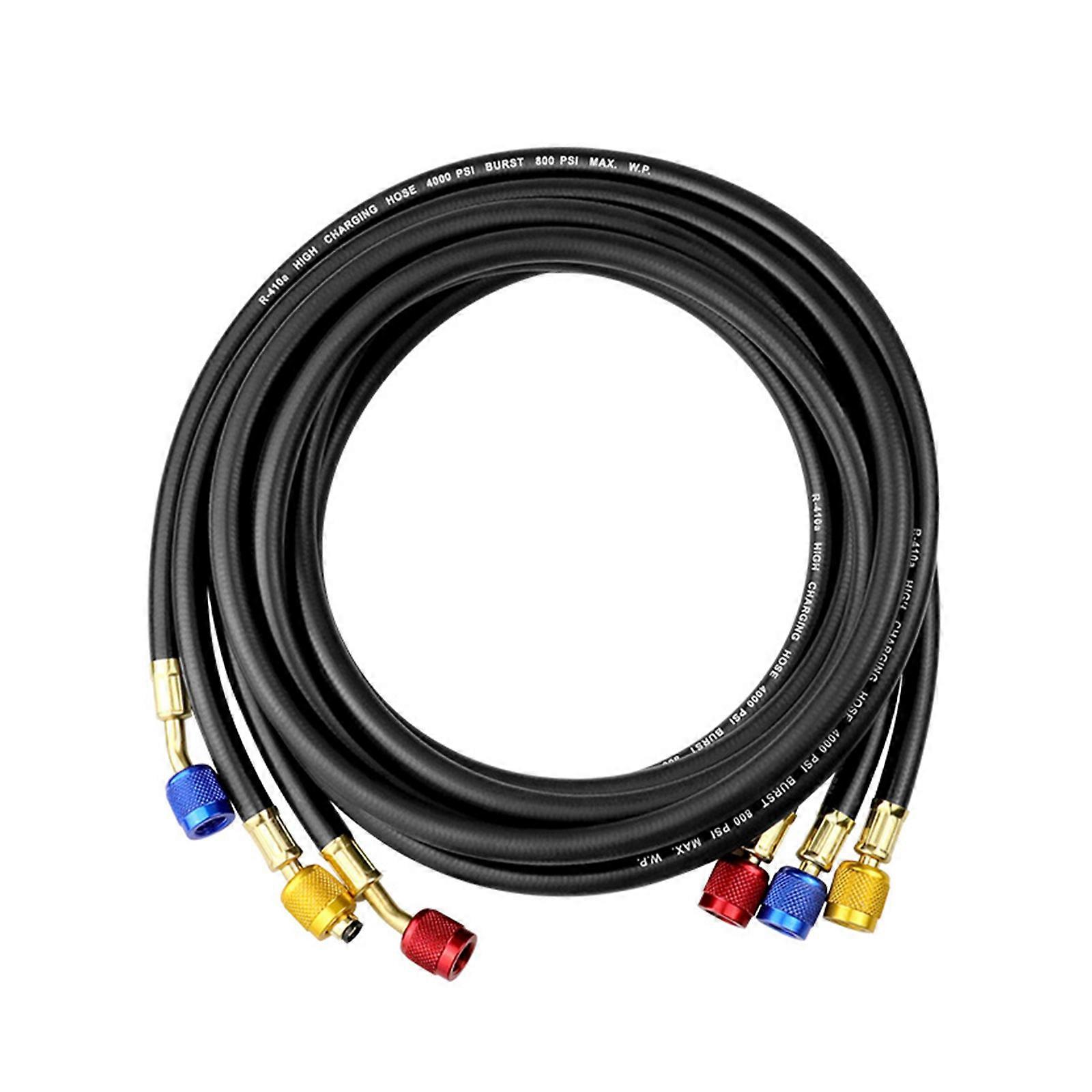 Air Conditioning Service Tool Air Conditioning Charging Hose Set Refrigerants Charging Hose Suitable for Air Conditionin