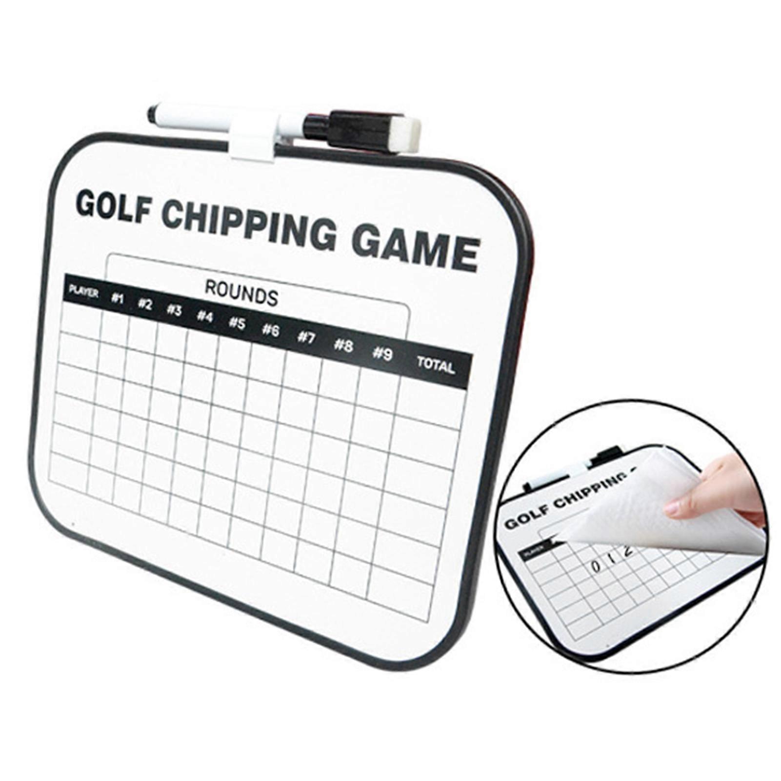 Golf Scorecard Board Erasable -friendly Golf Writing Board