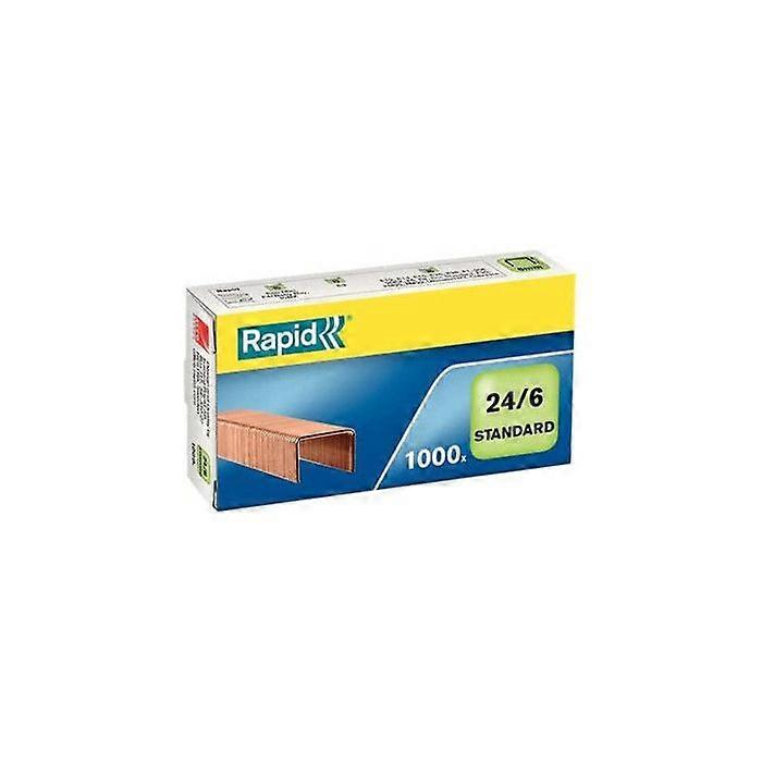 Grapas estándar de 24/6 mm - RAPID - Caja de 1000