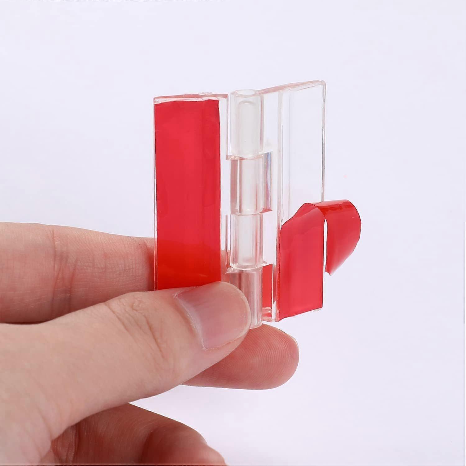 2025 Latest Model  12 Pcs Acrylic Self Adhesive Small Transparent Continuous
