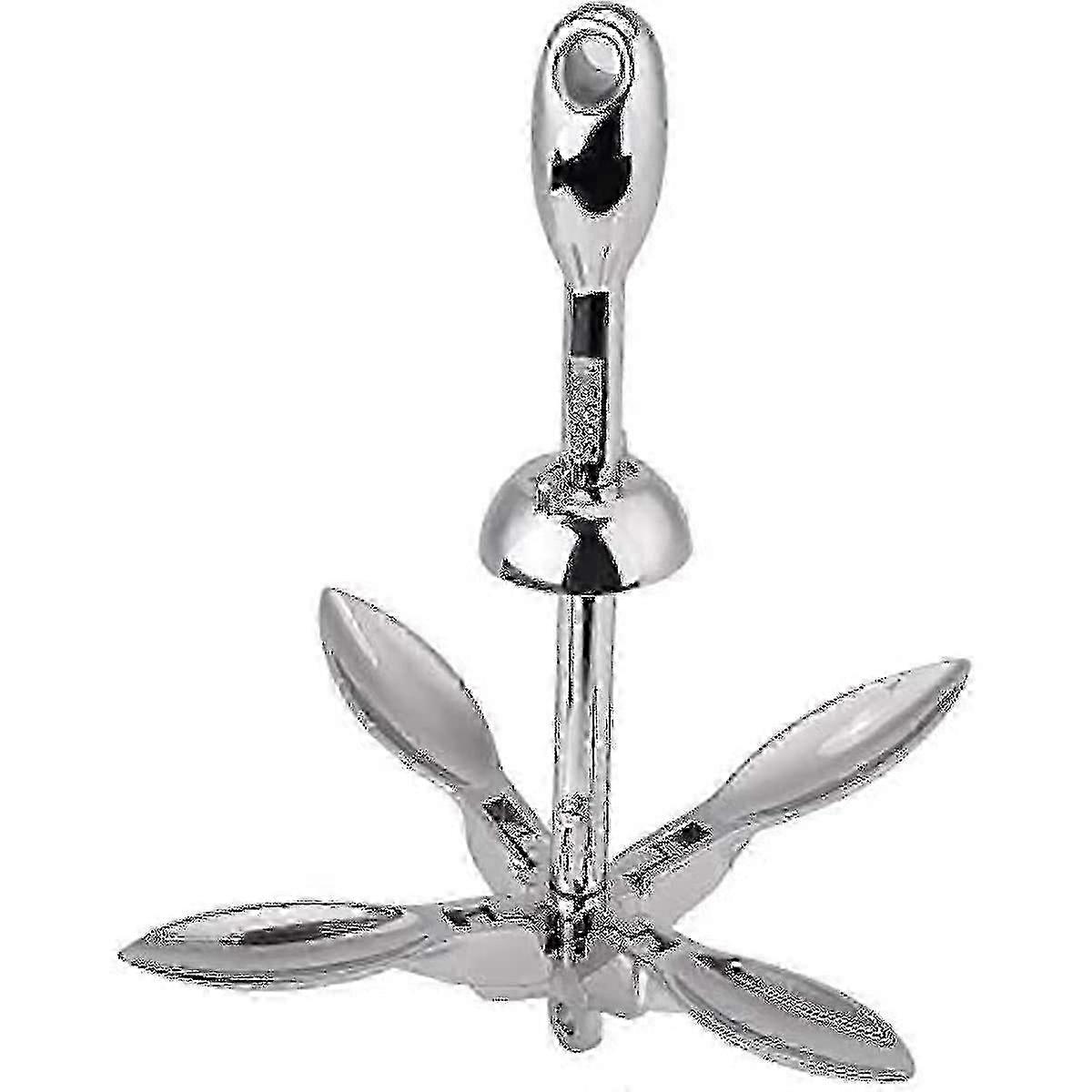 Grapnel Boat 15kg Stainless Steel Boat Folding Grapnel Anchor Docking Hardware For Marine Yacht
