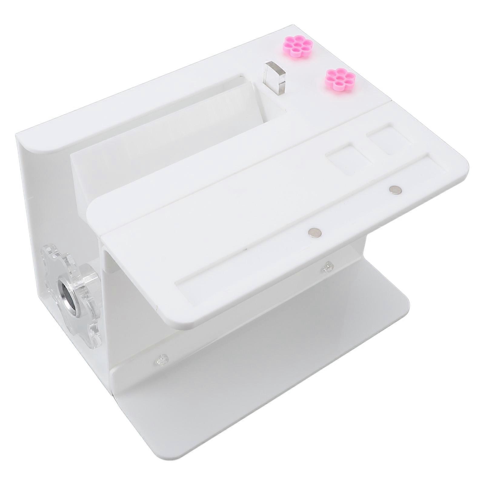 Eyelash Flowering Machine Acrylic Eyelash Separator Eyelash Extension Splitting Machine with Extensions Board White 