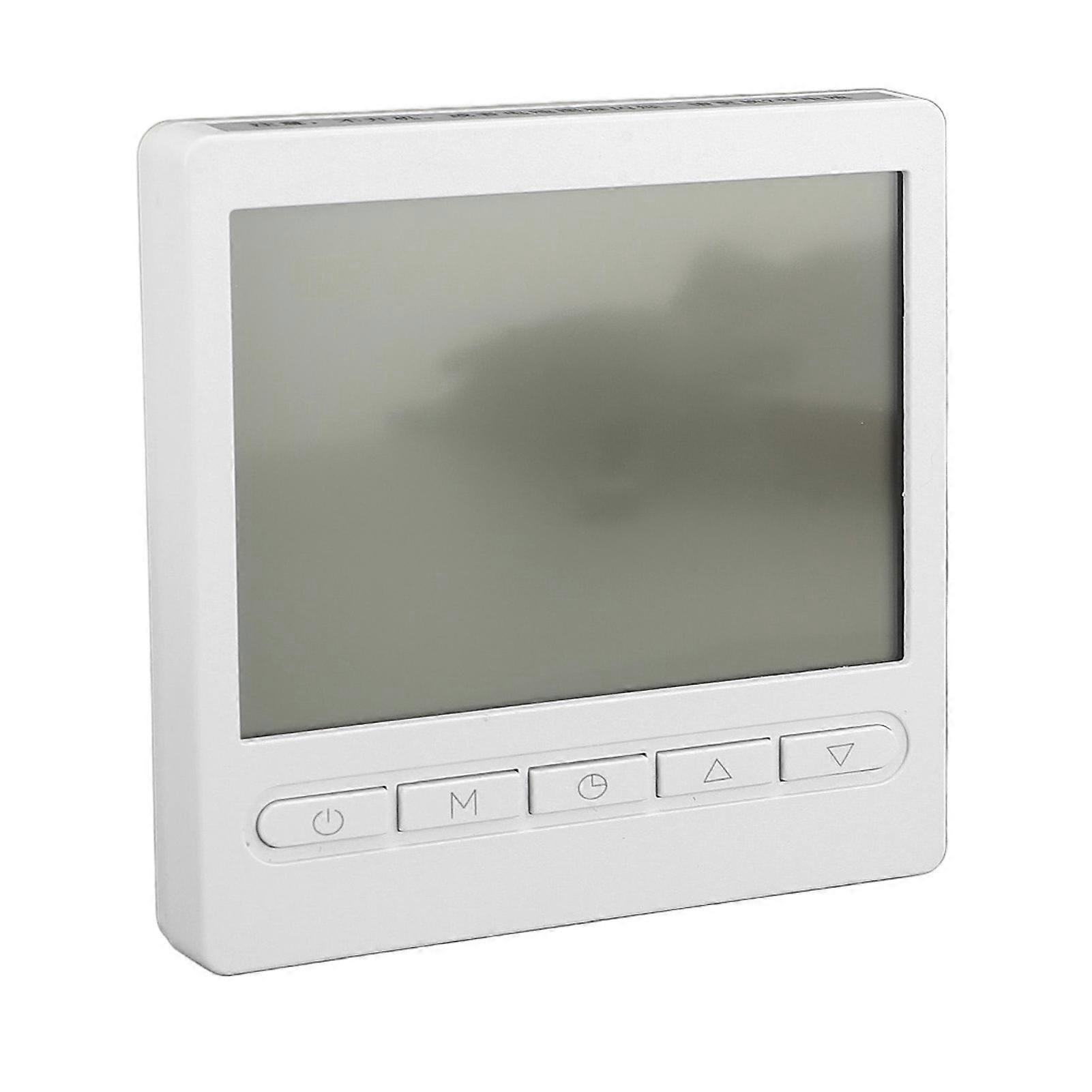 Wireless Thermostat LCD Temperature Control Panel 220V RF Home Smart AC Controller for Fans Greenhouses Pet Keeping 