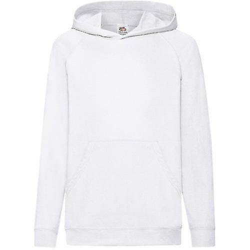 Fruit Of The Loom Childrens Unisex Lightweight Hooded Sweatshirt / Hoodie