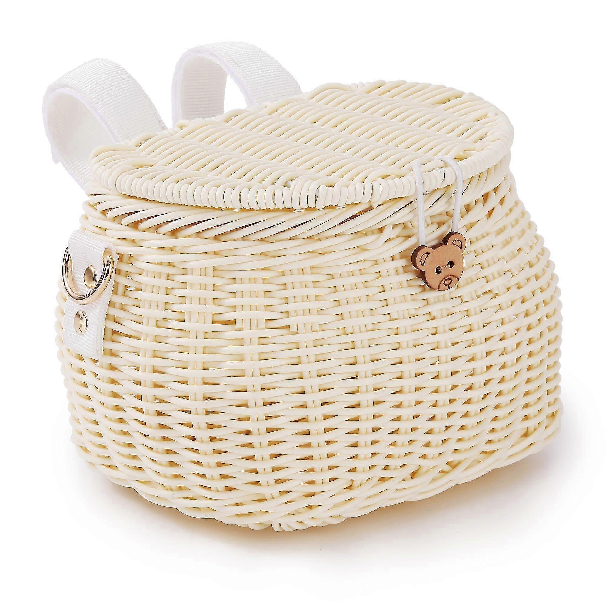 Bisikletler ve Scooterlar için El Dokuması Bisiklet Sepeti