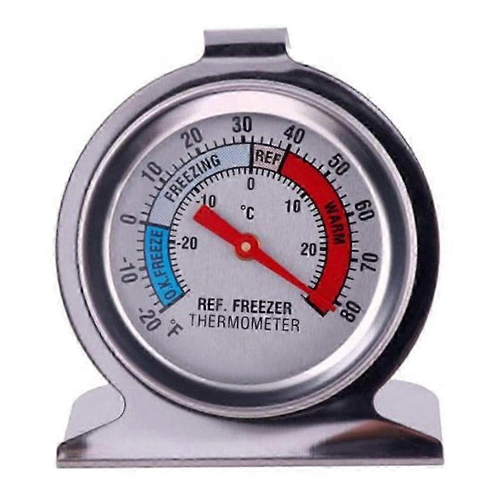 Refrigerator Thermometers Large Dial Fridge Freezer Thermometer with Hook SZRH