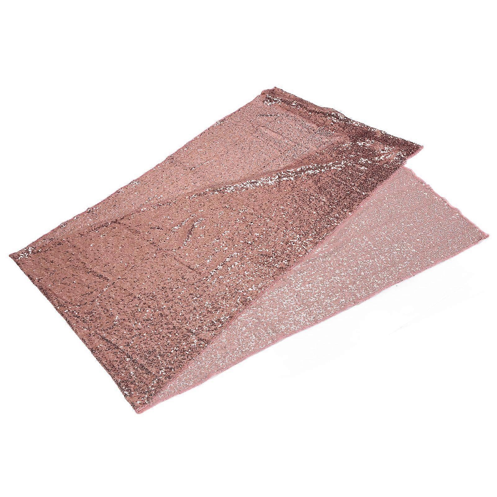 2025 Latest Model  Backdrop Curtain Rose Gold Grid Gauze Sequin Backdrop for