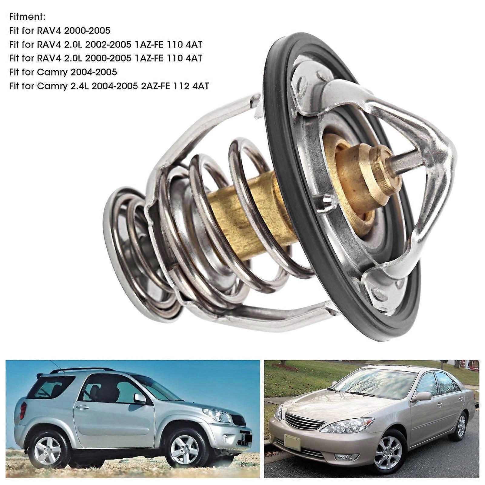 Engine Coolant Thermostat 90916‑03129 Replacement Part Fit for RAV4 2000‑2005