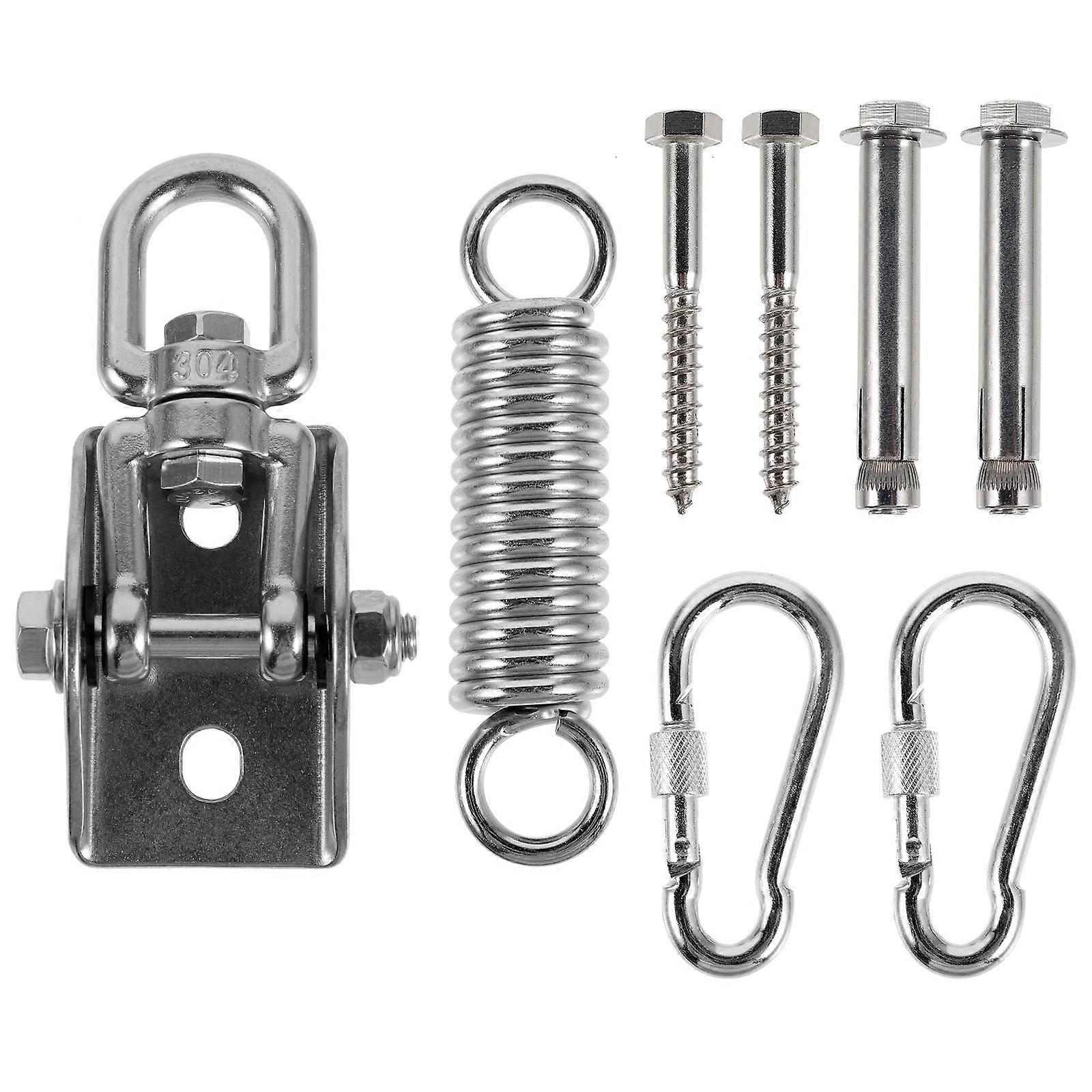 Hammock Swing Chair Hanger Heavy Bag Mount Hammock Hanging Kit Office Bathroom Anti Corrosion 1 Set