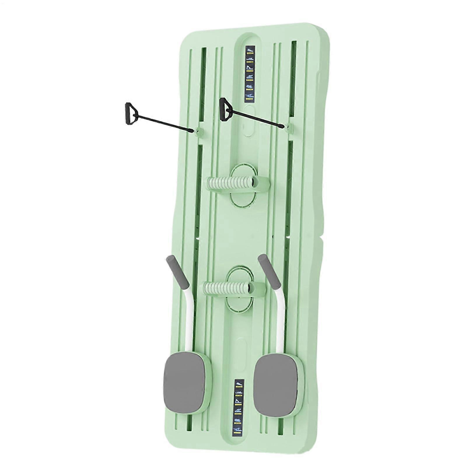 Pilates Reformer Fitness Pilates Board Multifunctional FullBody Exercise For Core Strength Dancer Training Green
