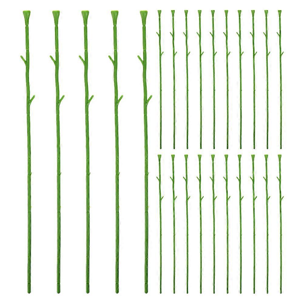 Bouquet Making Supplies Flexible And Artificial Flower Stem For Soap Flowers Diy Projects 30Set