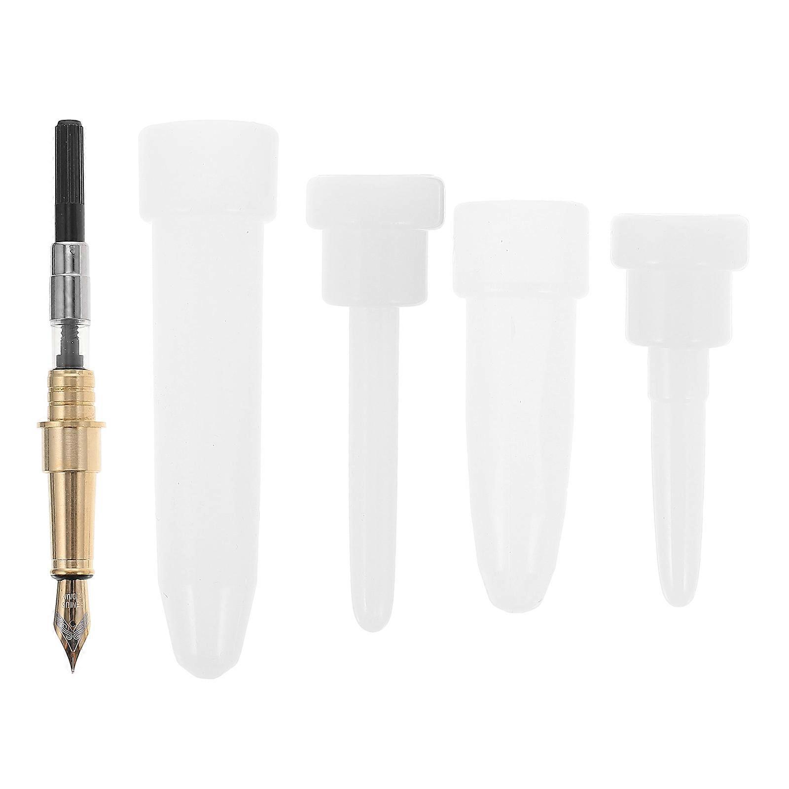 1 Set Silicone Fountain Pen Mold Simple Nib Design Convenient for Epoxy Pen DIY