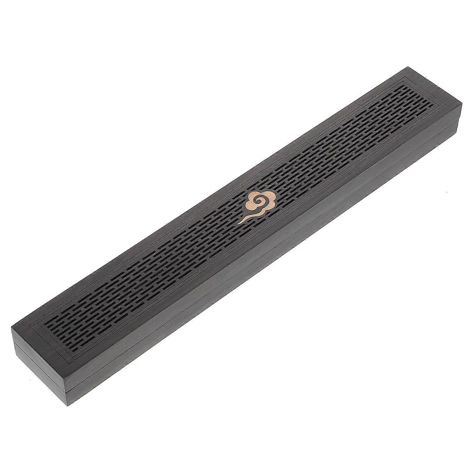 Chinese Style Wooden Incense Burner for Aromatherapy, Air Purification, and Meditation – Delicate Design for Relaxation