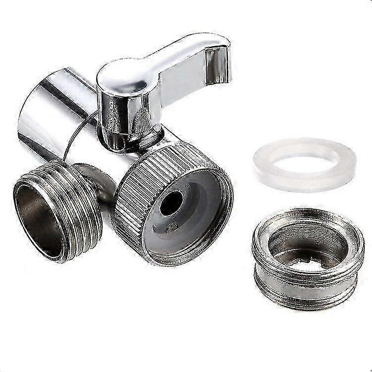 Kitchen mixer Diverter valve Silver Silver