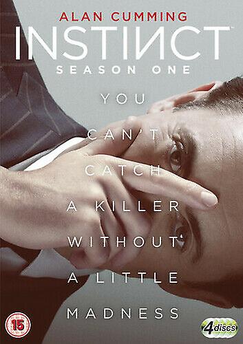 Instinct Season 1 DVD (2018) Alan Cumming cert 15 4 discs NEW - Region 2
