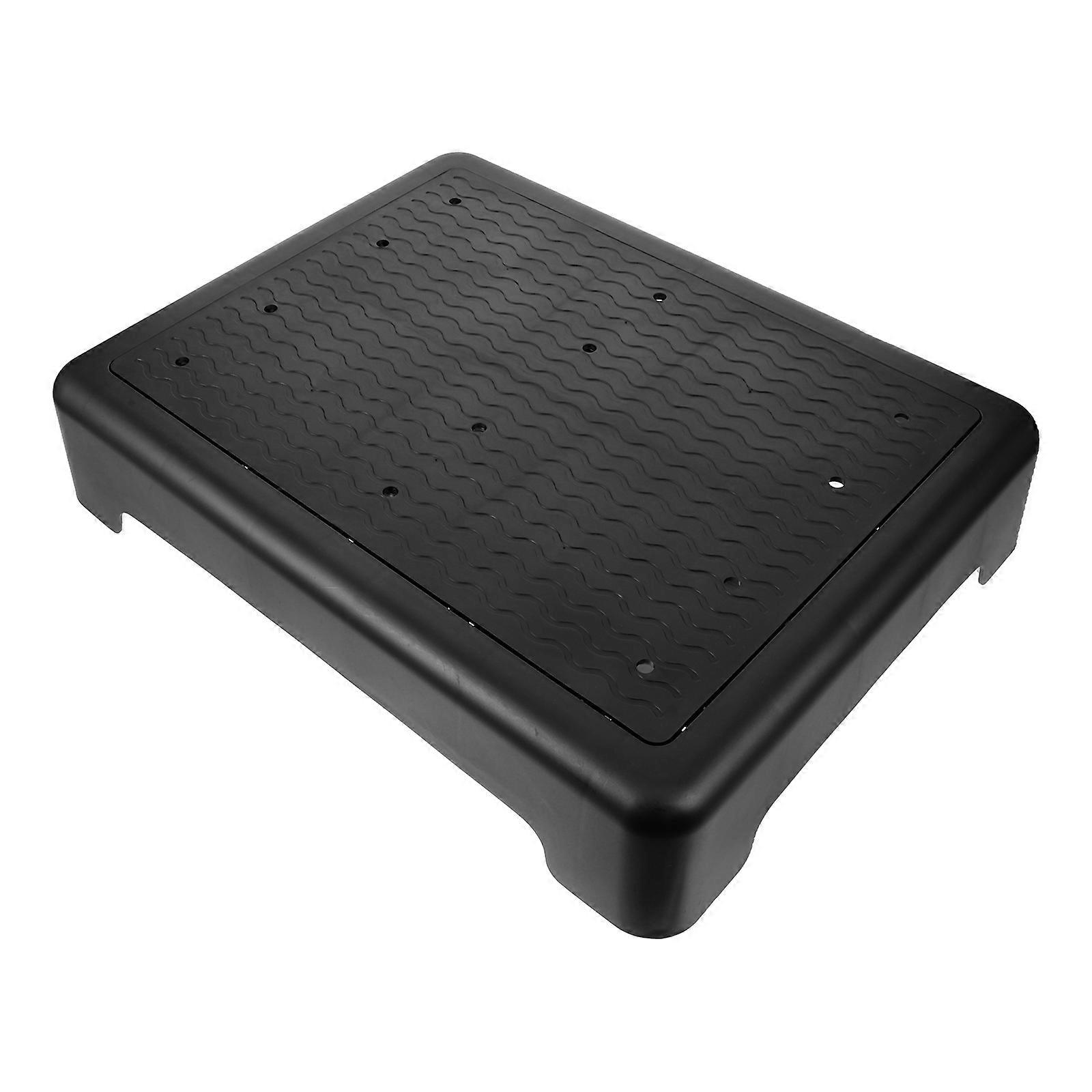 Non-Slip Step Platform Sleek and Elegant Plastic Step Stool for Caregivers 42.00X33.20X8.50CM 1Set