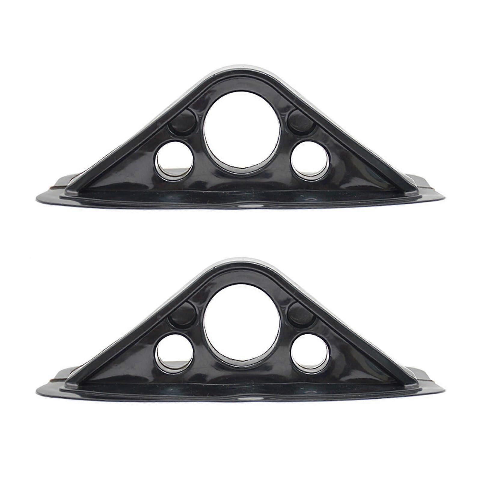 Universal Boat Paddle Arm Holders 2pcs Set for Kayak Canoe, Adjustable Durable Design, Easy Installation, Black